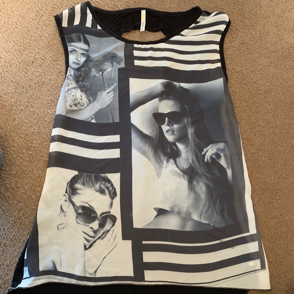 Sumner Top Sheer and Fun
